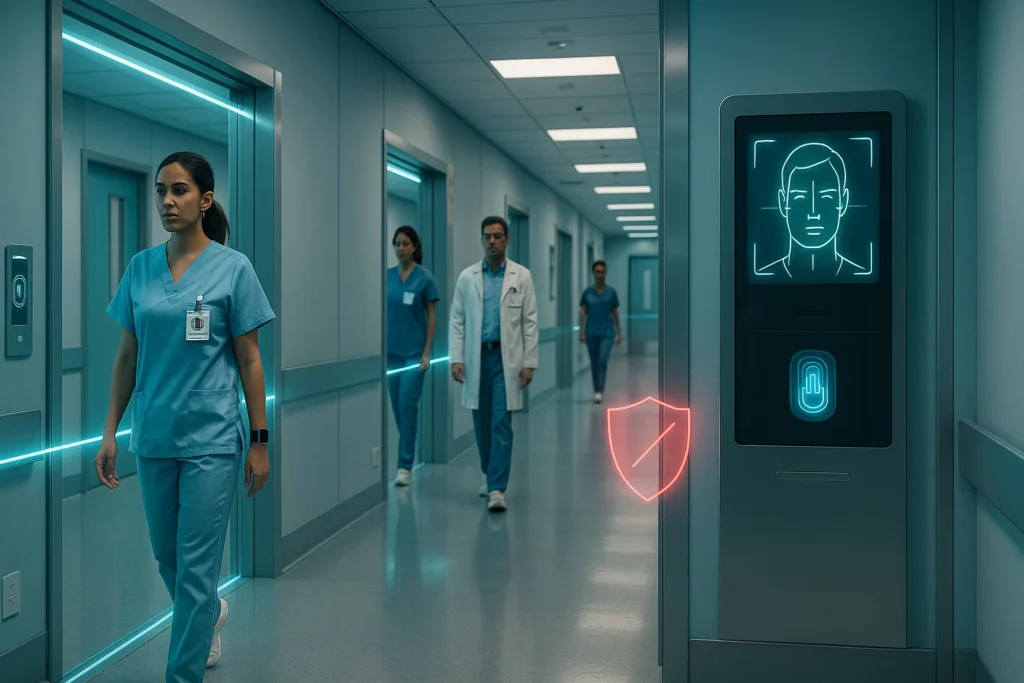 Access Control in Hospitals Using AI-Powered Virtual Boundaries