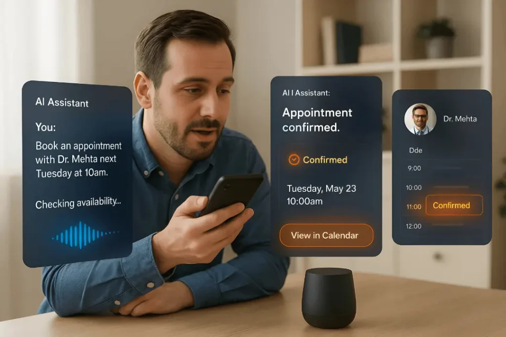 AI-Enabled Tele- and Voice Appointment Booking