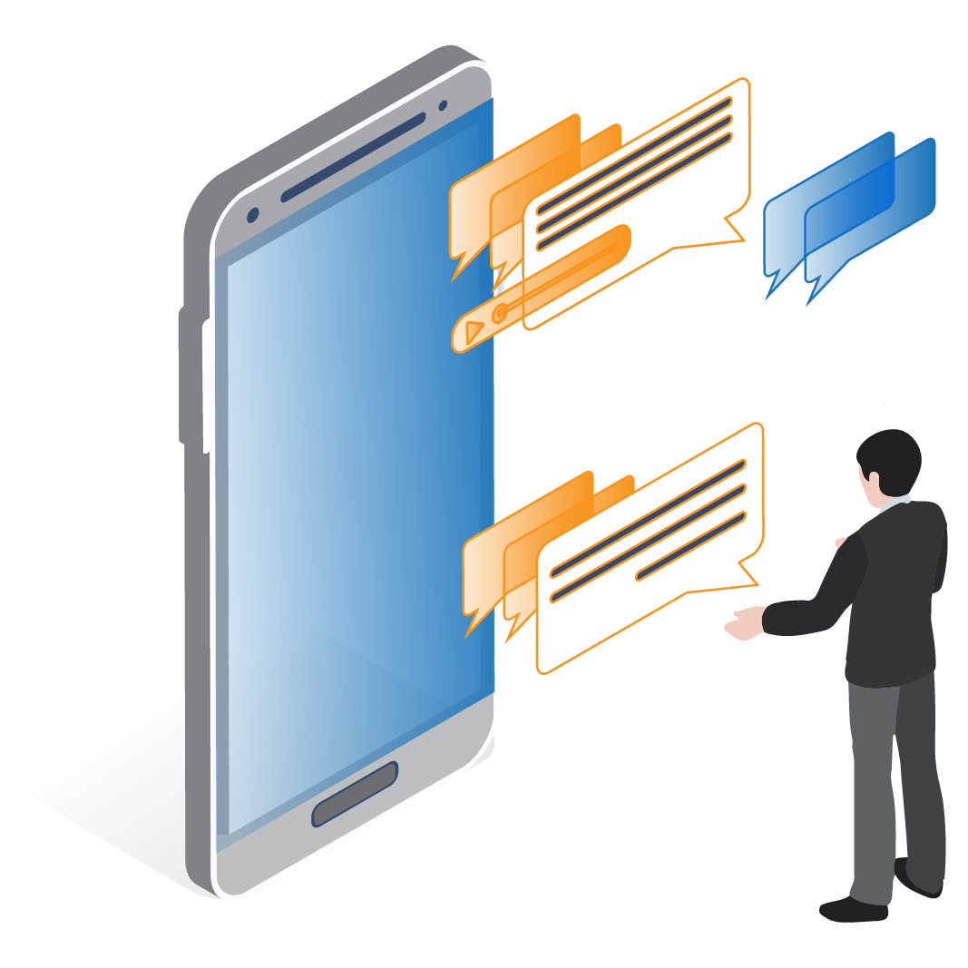 Chatbot development and conversational AI solutions