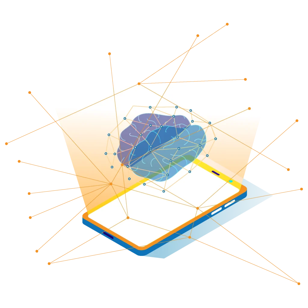Custom machine learning solutions illustration