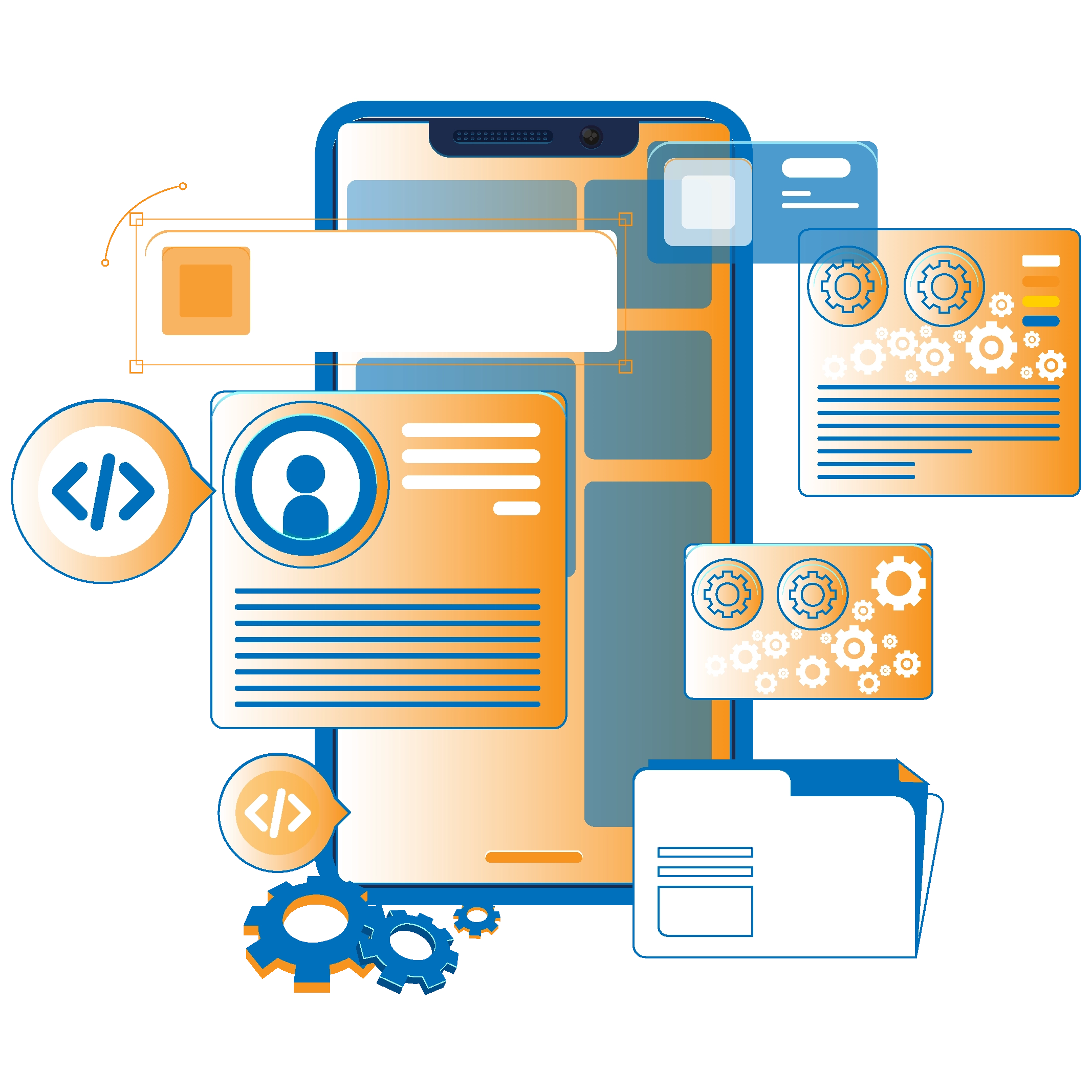 Agile MVP development illustration