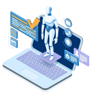 Generative AI solutions illustration